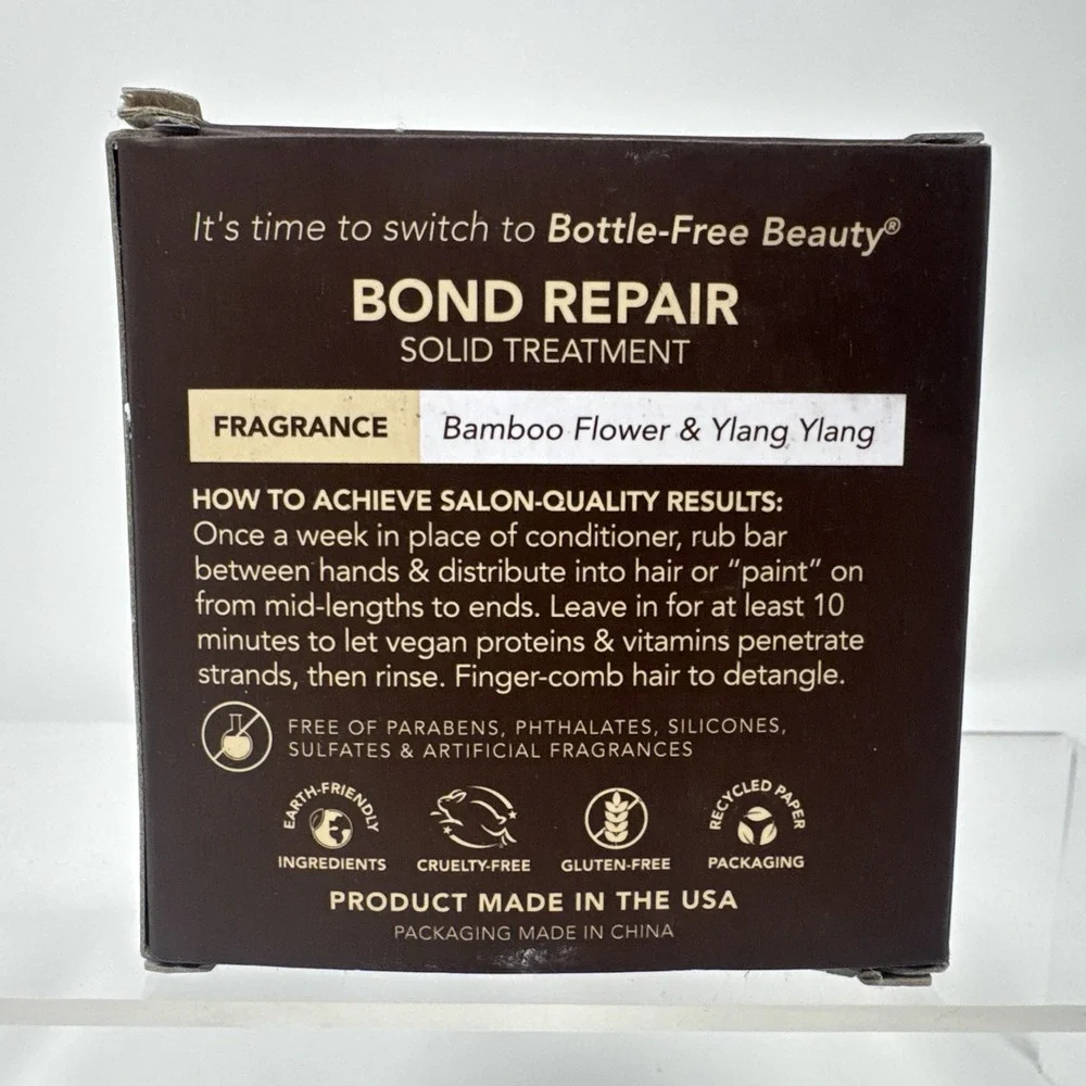 4 Bars Kitsch Strengthening Solid Treatment Bond Repair Restore Replenish Hair